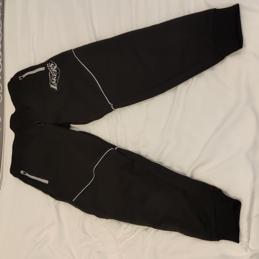 Lakers Reflective Black Joggers Size Medium